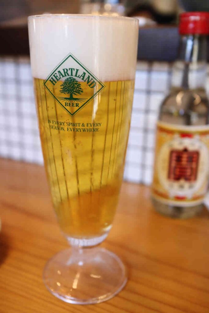 フジタカ食堂 ハートランドビール