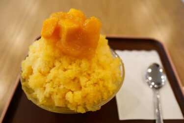 【パーラーシシド】果実感ぎっちりのマンゴーかき氷