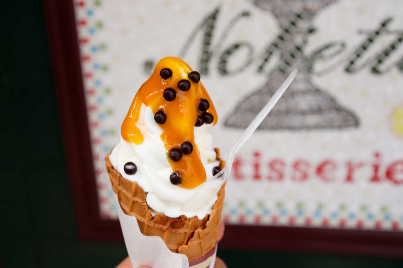 【パティスリーノリエット】マンゴーソフトクリーム