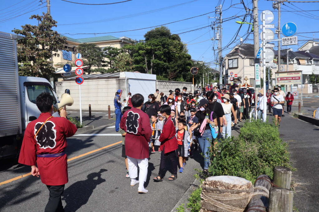 菅原神社 式年大祭2022 こども山車