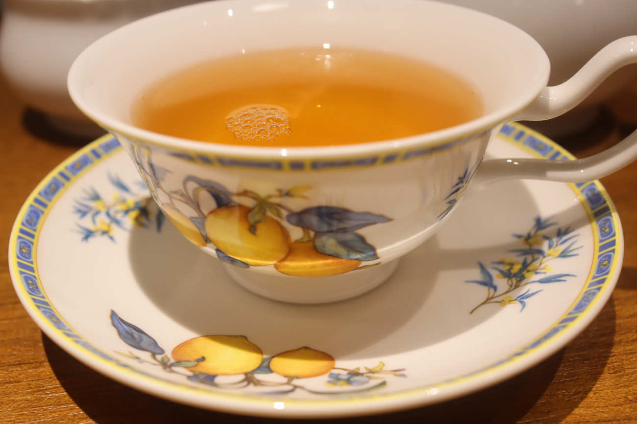 下高井戸の紅茶専門カフェ テェテェのティーカップ