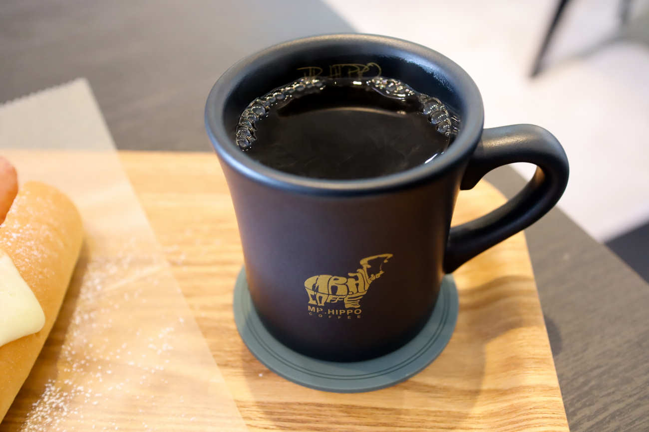 MR. HIPPO COFFEE下高井戸駅前店のホットコーヒー