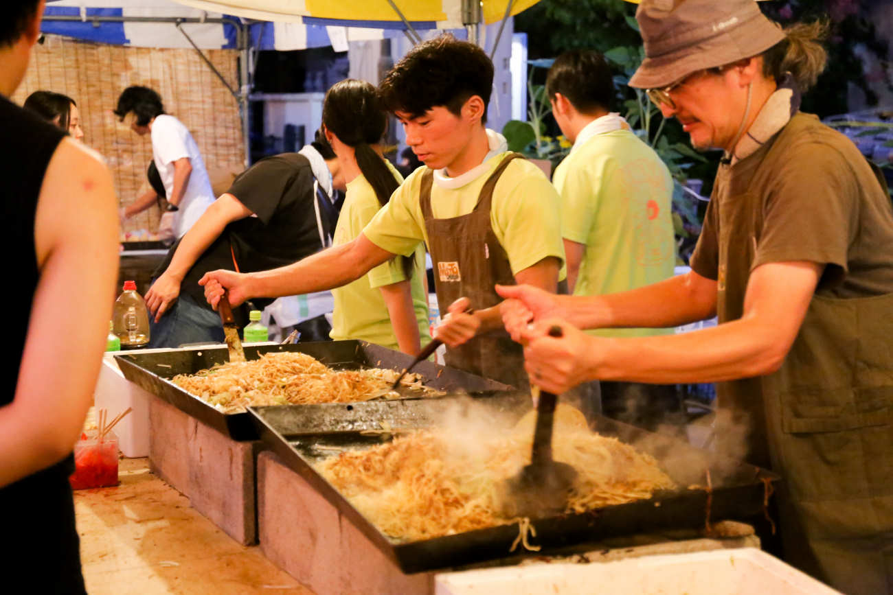 しもたかサマーフェスティバル2024の焼きそば