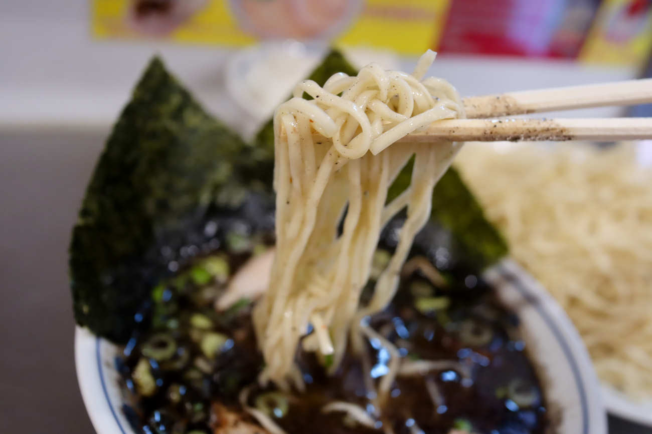 らあめん英 下高井戸店のつけ麺リフト