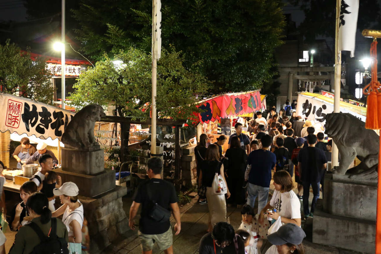 世田谷菅原神社の例大祭2024