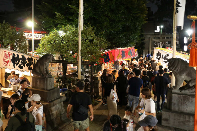 世田谷菅原神社の例大祭2024