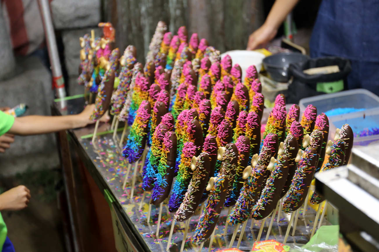 世田谷菅原神社の例大祭2024のチョコバナナ