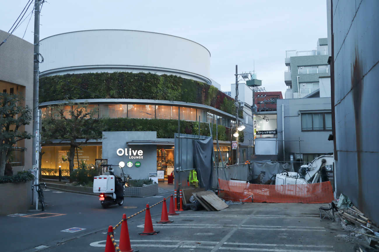 旭鮨総本店とマツモトキヨシの跡地