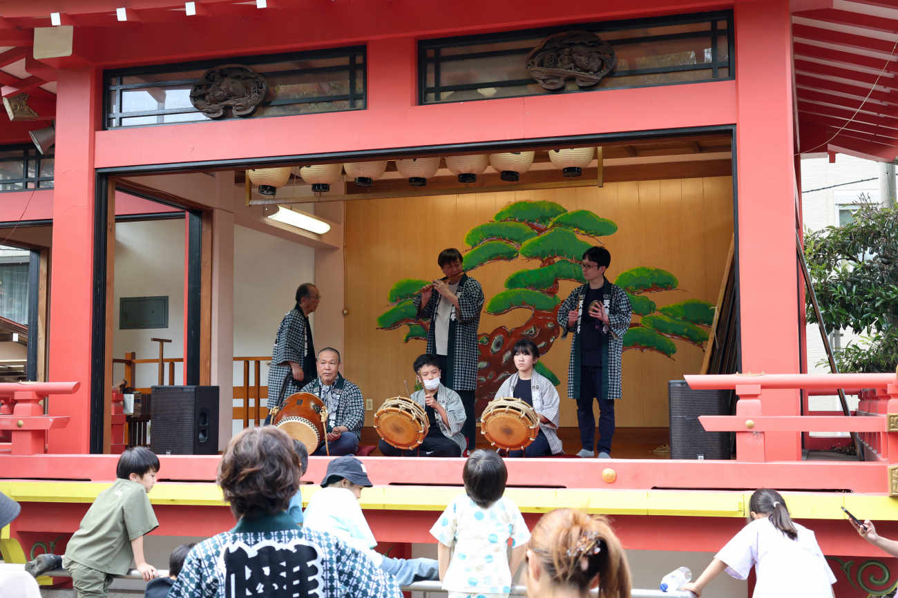 2025年 菅原神社 弁天まつりの祭囃子