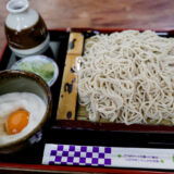 【松月庵】暑い日にぴったり！大和芋と卵の濃厚とろろそば