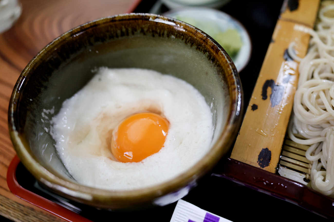 下高井戸 蕎麦 松月庵のとろろ