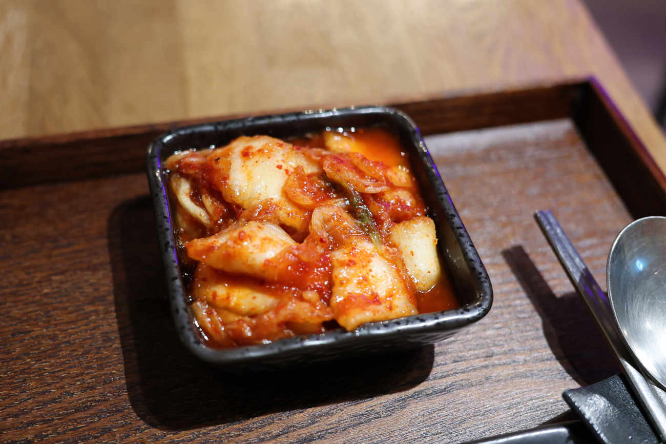 下高井戸 韓国料理屋ハニャンのキムチ