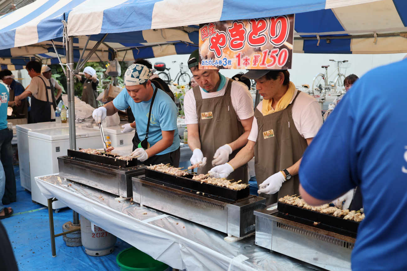 下高井戸 しもたかサマーフェスティバル2025の焼鳥