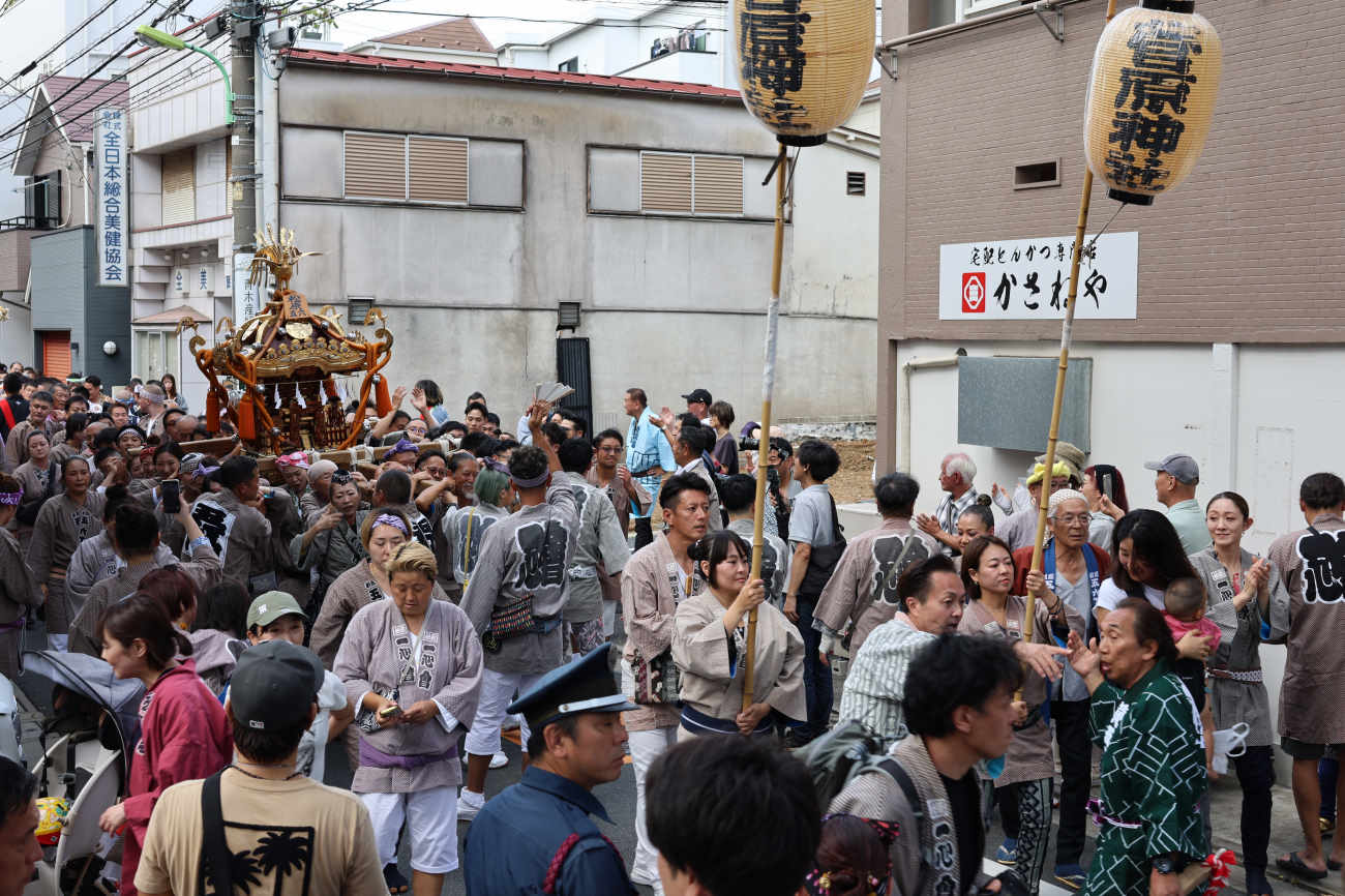 菅原神社例大祭2025のお神輿１