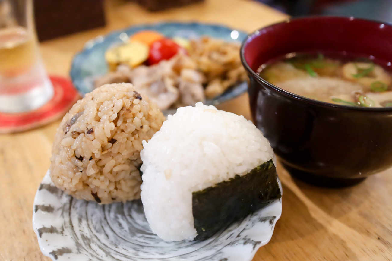 Blue Garden Plus ブルガの朝ごはんのおにぎり