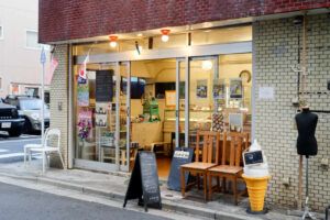下高井戸 洋菓子店 カイコプリヴェの外観