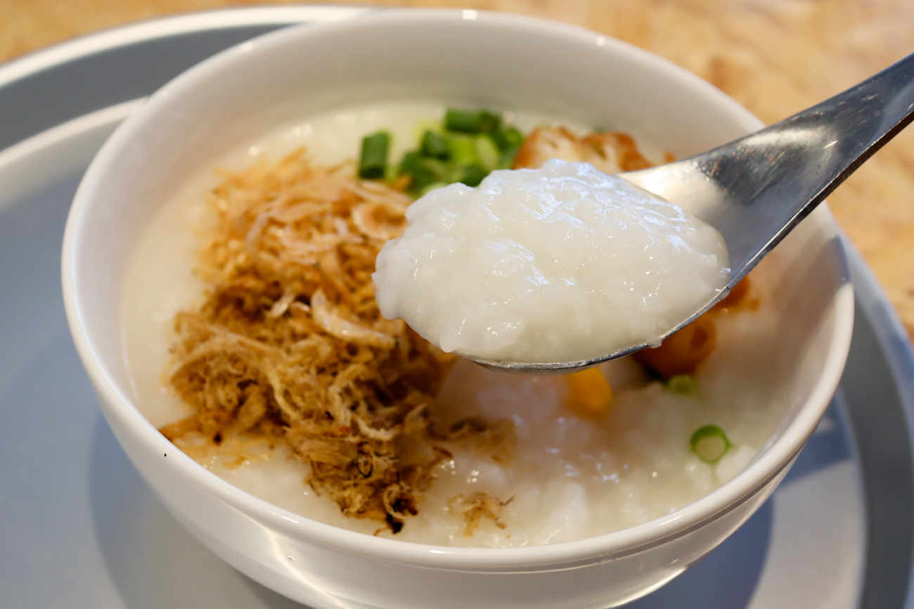 豆漿日和 下高井戸店のお粥の米