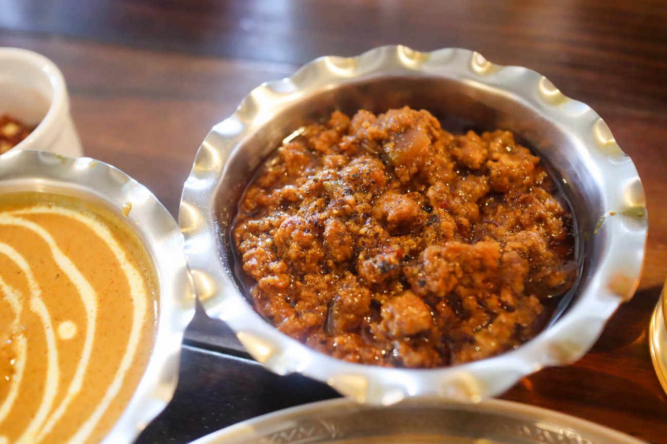 下高井戸 ハトスアウトサイドのキーマカレー