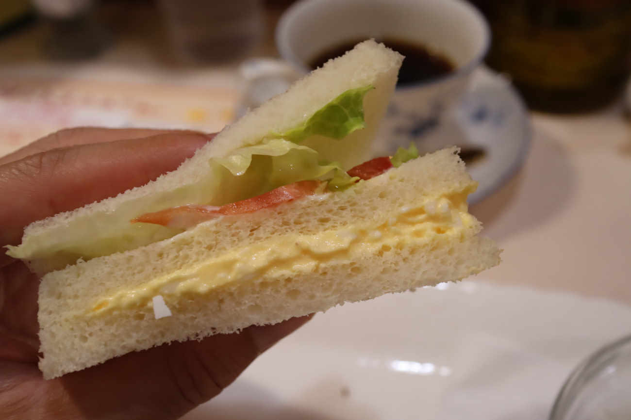 カフェ コロラド 下高井戸駅前店のたまごサンド リフト