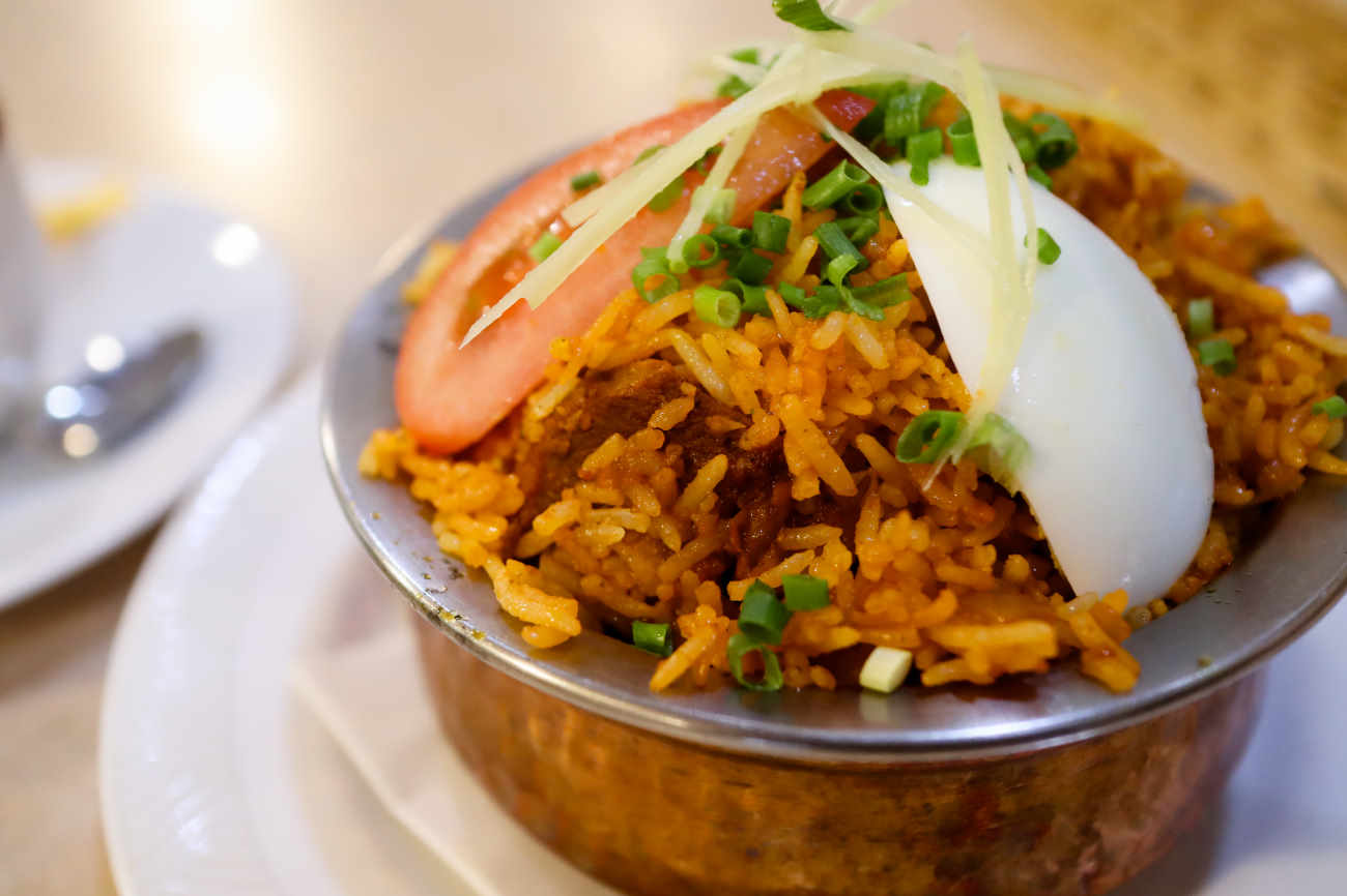 カナピナ 下高井戸店のマトンビリヤニ