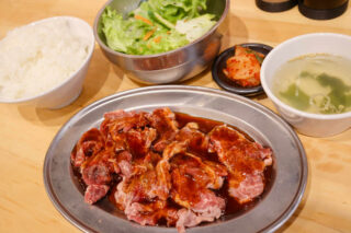 【煙力】肉屋直営の底力！160gのハラミランチでスタミナ満点のお昼ごはん