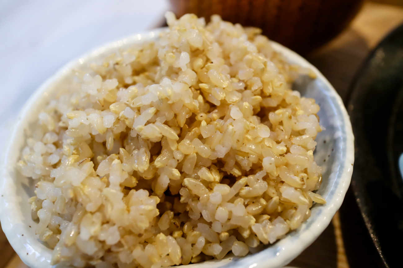 下高井戸「キッチン さいとり」の玄米