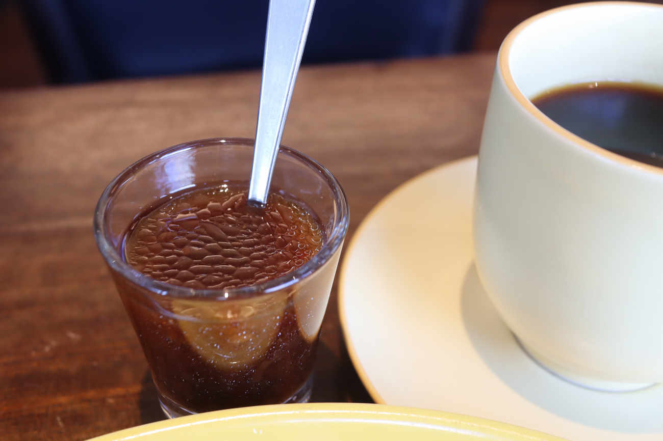 下高井戸 コーヒーハウスぽえむのドレッシング