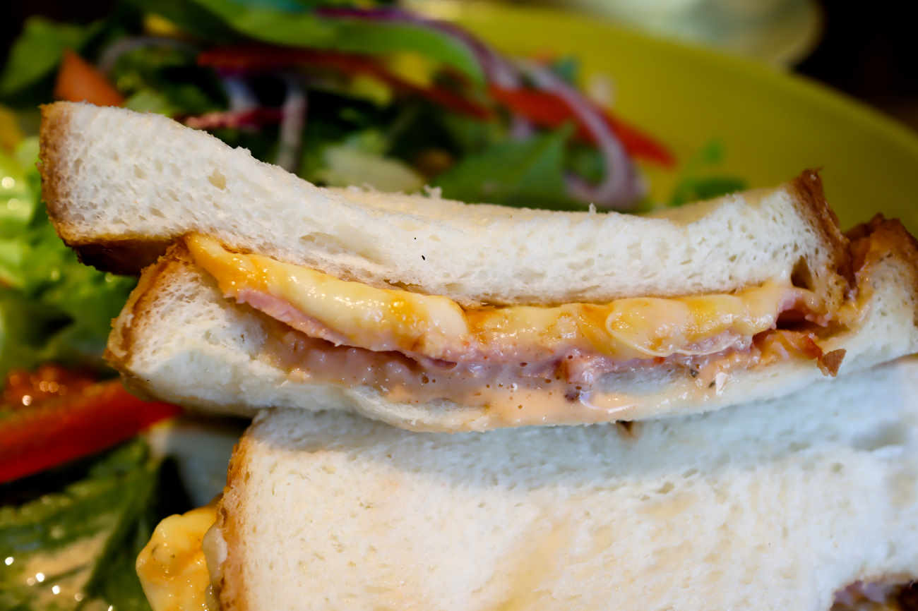 下高井戸 コーヒーハウスぽえむのクロックムッシュ