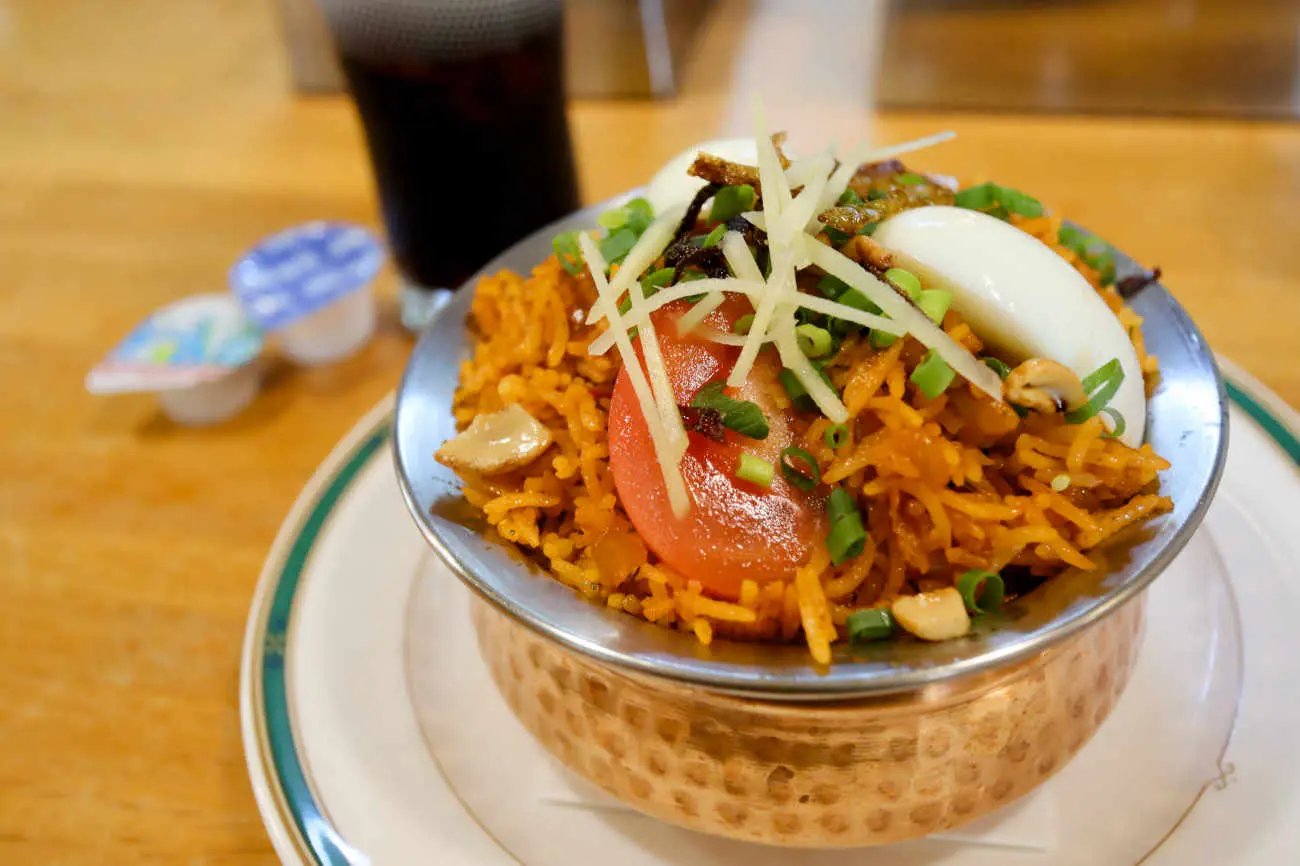 下高井戸 カナピナのチキンビリヤニ 1,090円