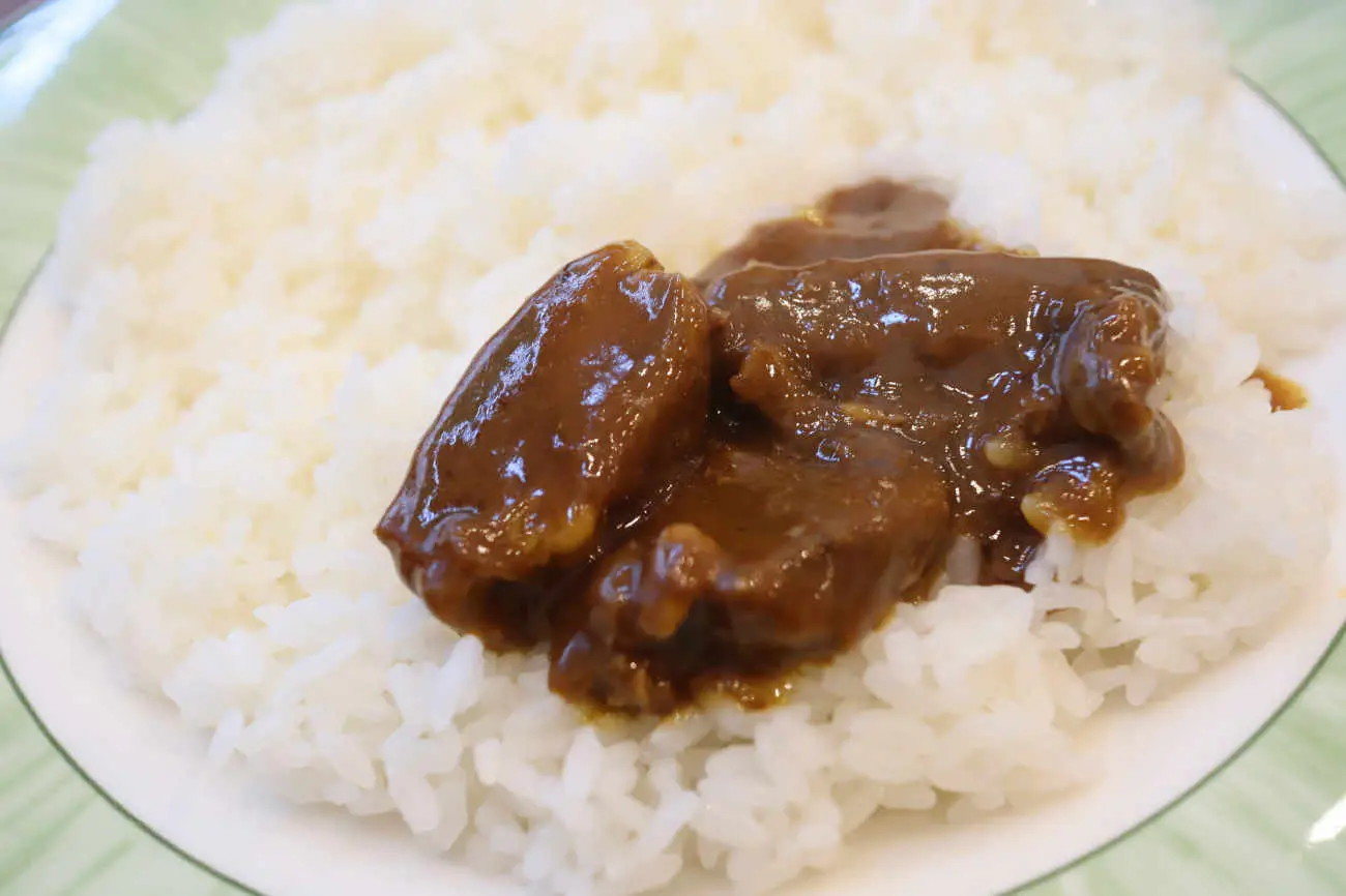 下高井戸 パーラーシシドのビーフカレー on ライス