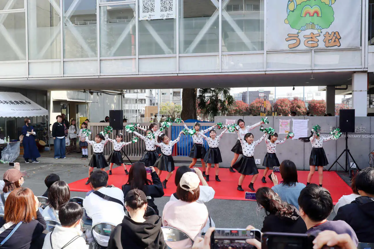 しもたか大さくら祭り2026のキッズダンス1