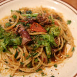 【フィエロ】旬のホタルイカと黄金のカラスミ！春を凝縮した贅沢ペペロンチーノ