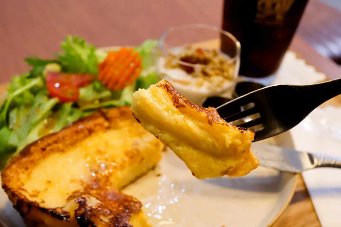 下高井戸 Mr. Hippo Coffeeのフレンチトースト リフト