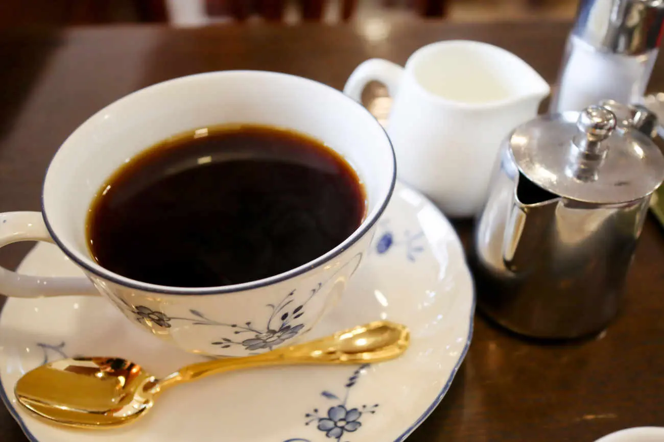下高井戸 カフェ・コロラドのヨーロピアン コーヒー