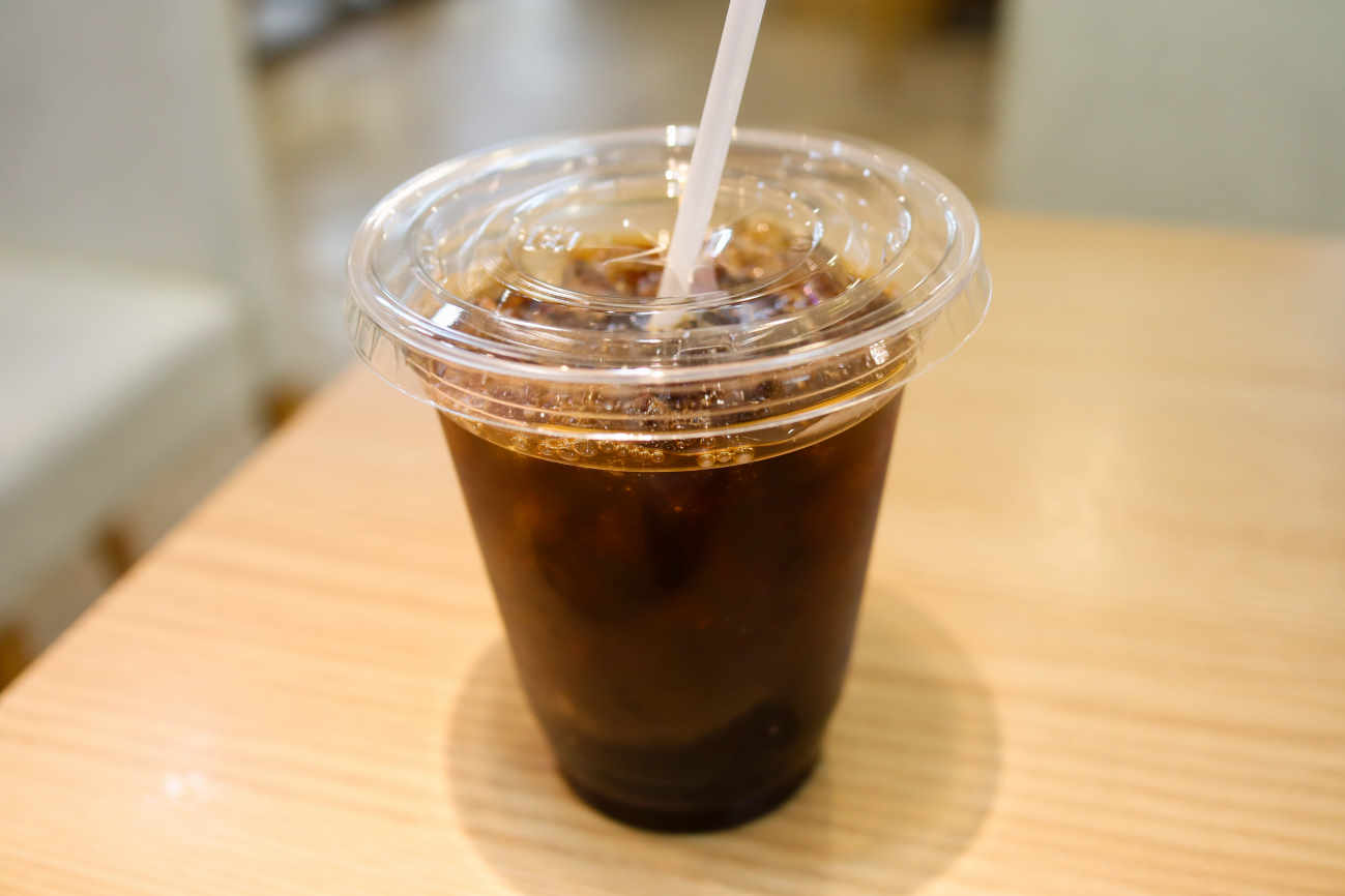 下高井戸 フラマンドールのアイスコーヒー