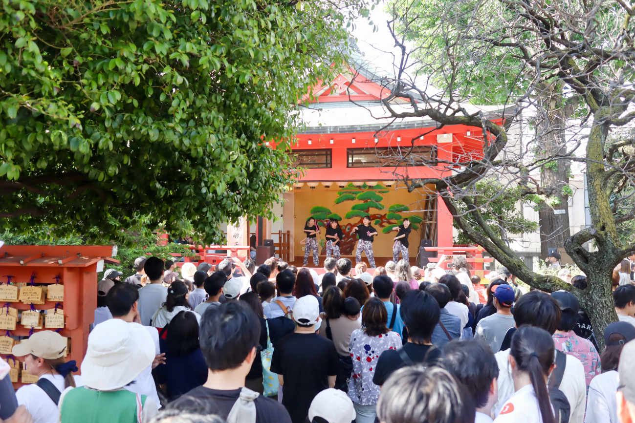 菅原神社 弁天まつり2026のCOLORS（ダンス）