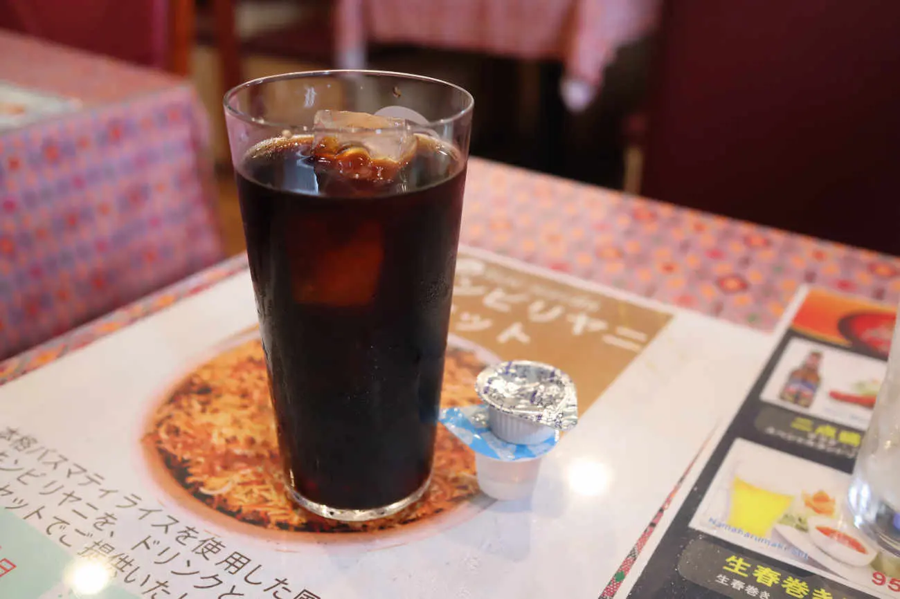 松原 ニューサラティーのアイスコーヒー