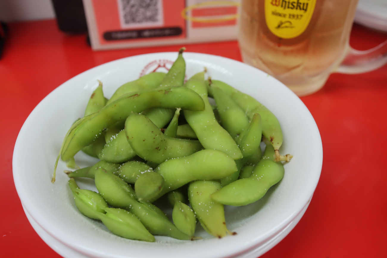 大阪王将 下高井戸店の枝豆
