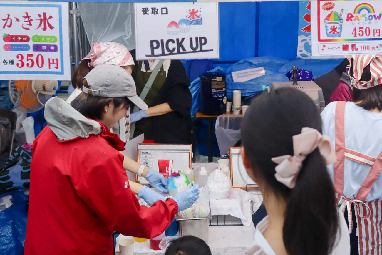 しもたかサマーフェスティバル2026のかき氷