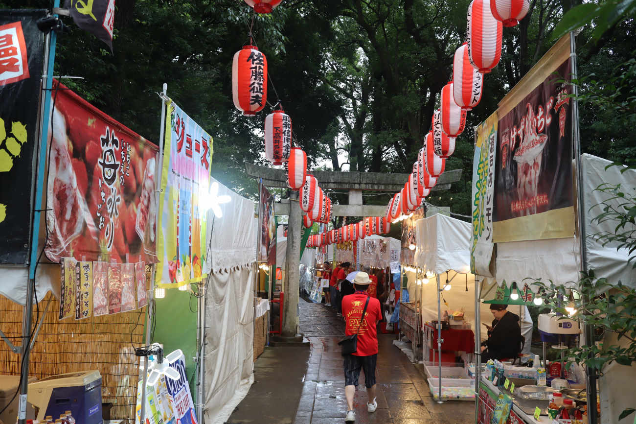 赤堤六所神社例大祭2026の縁日