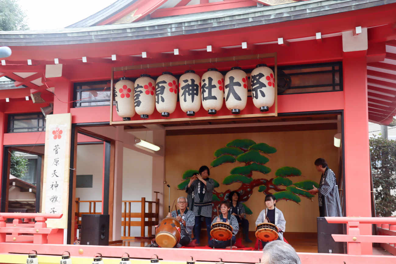 菅原神社例大祭2026のお囃子