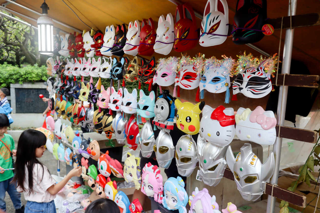 菅原神社例大祭2026のおめん