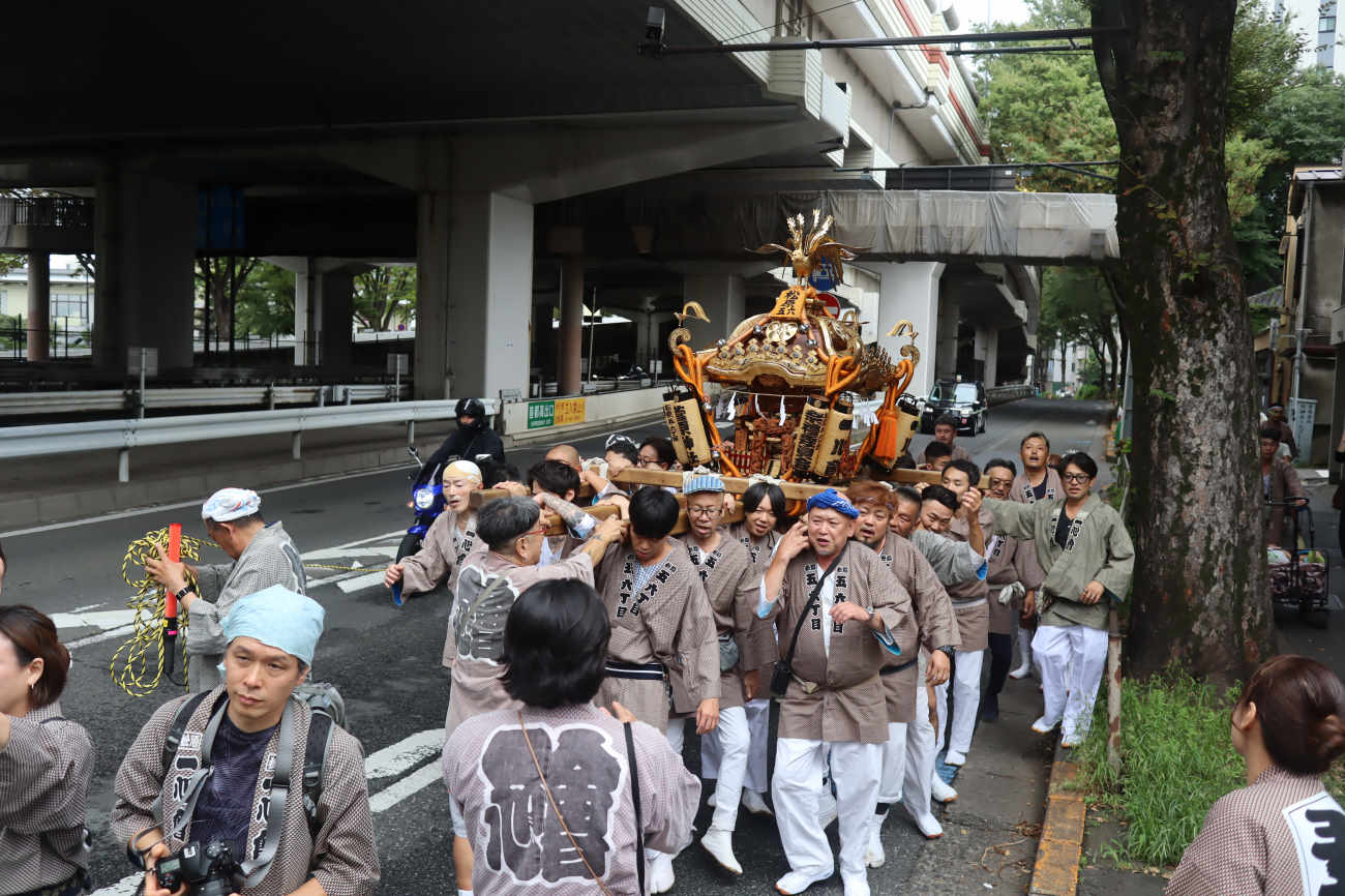 菅原神社例大祭2026の東松原のお神輿