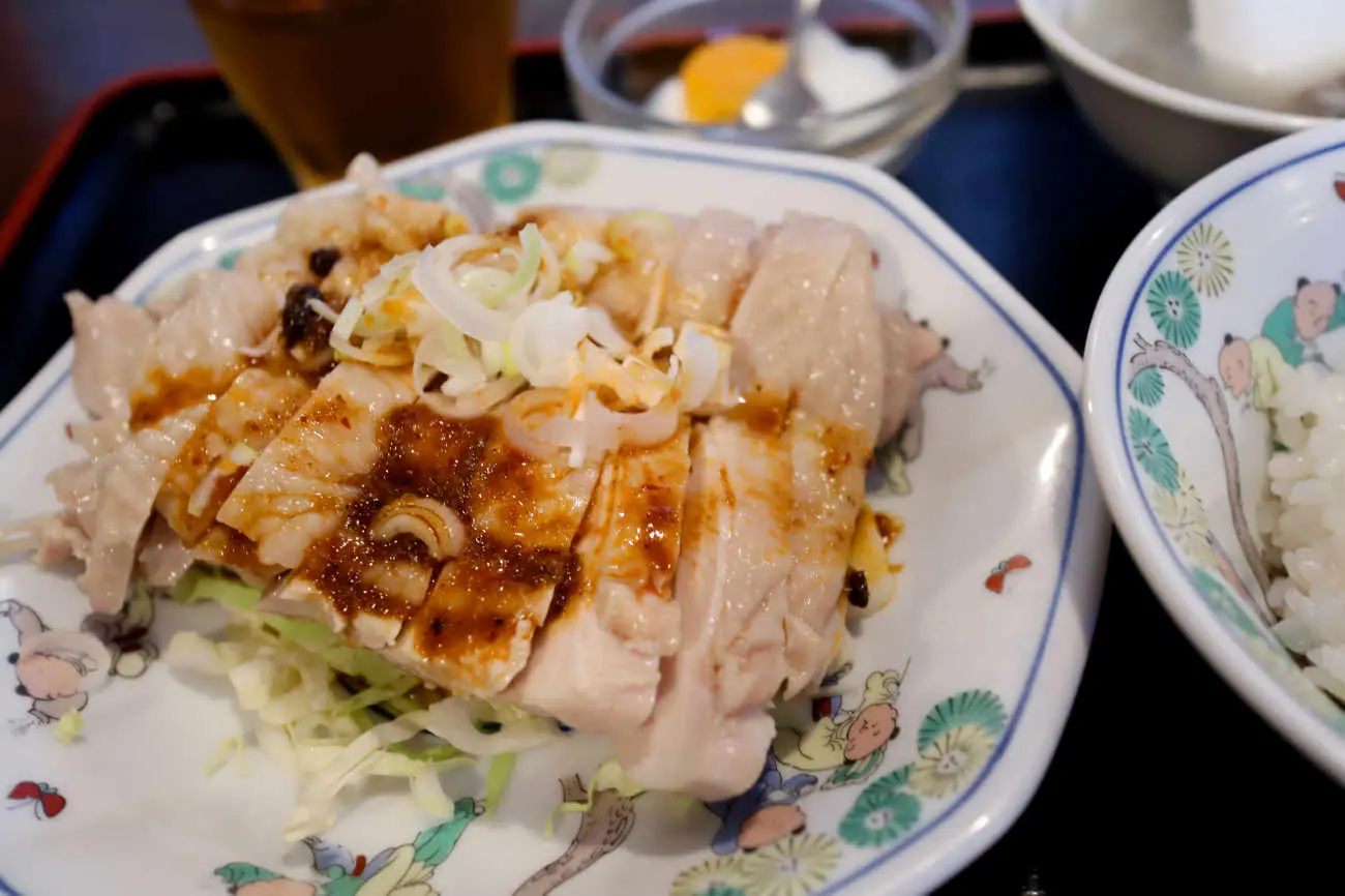 下高井戸 皇庭餃子房のよだれ鶏