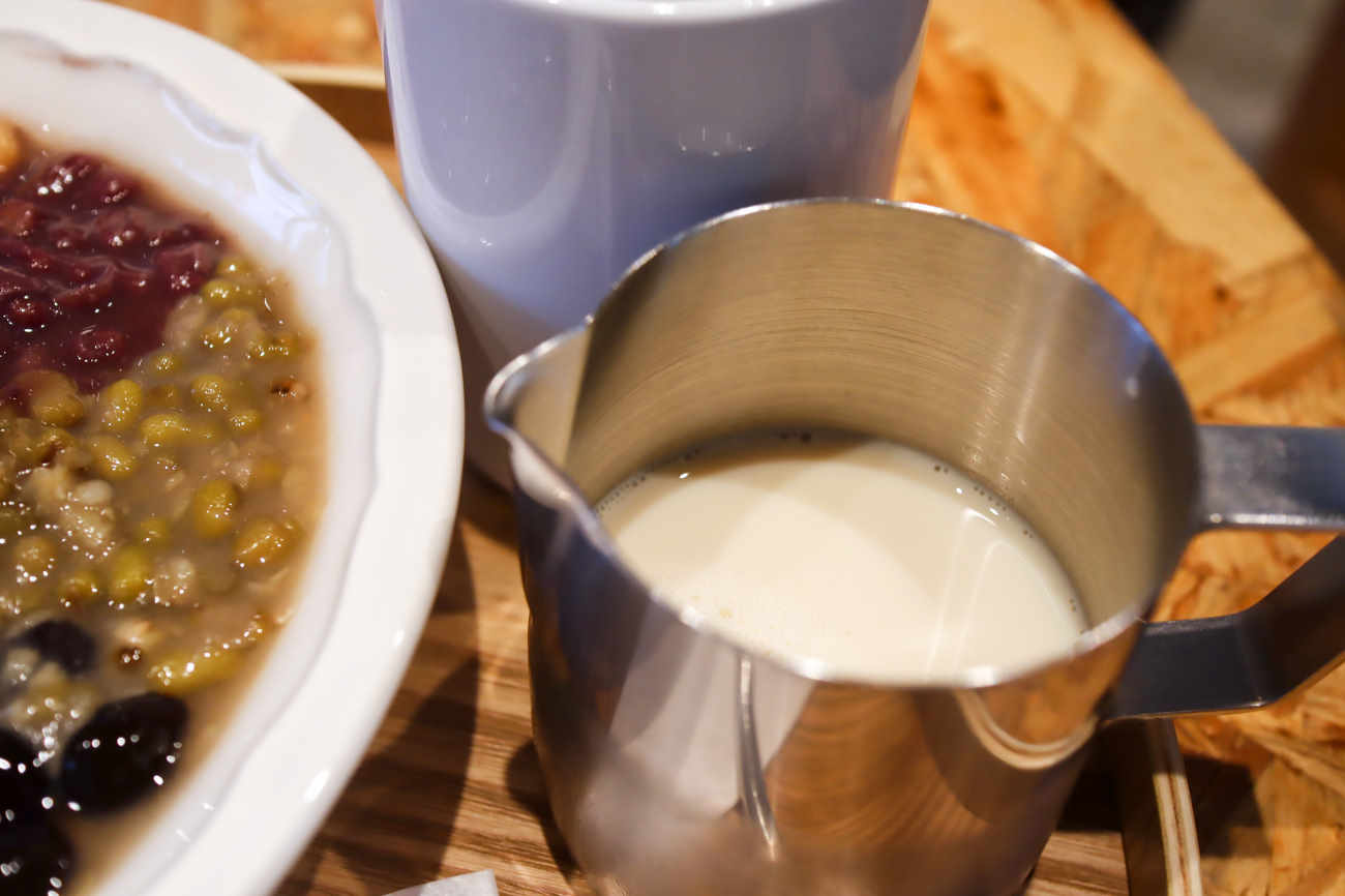 豆漿日和下高井戸店の豆乳シロップ