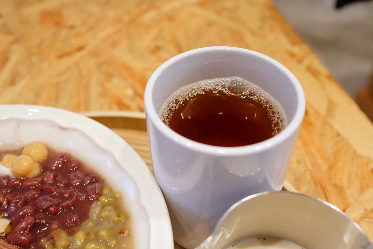 豆漿日和下高井戸店の青茶