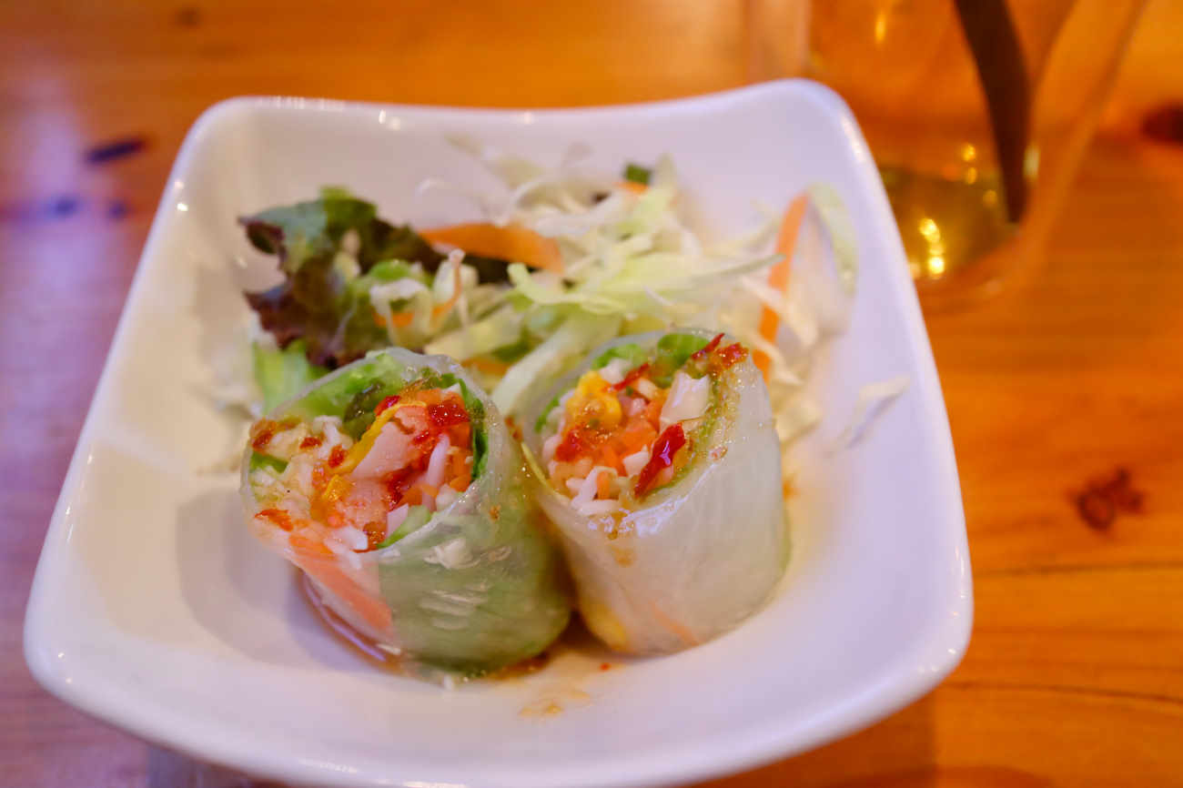 下高井戸 タイ料理 Tha Chang ターチャンのランチサラダ