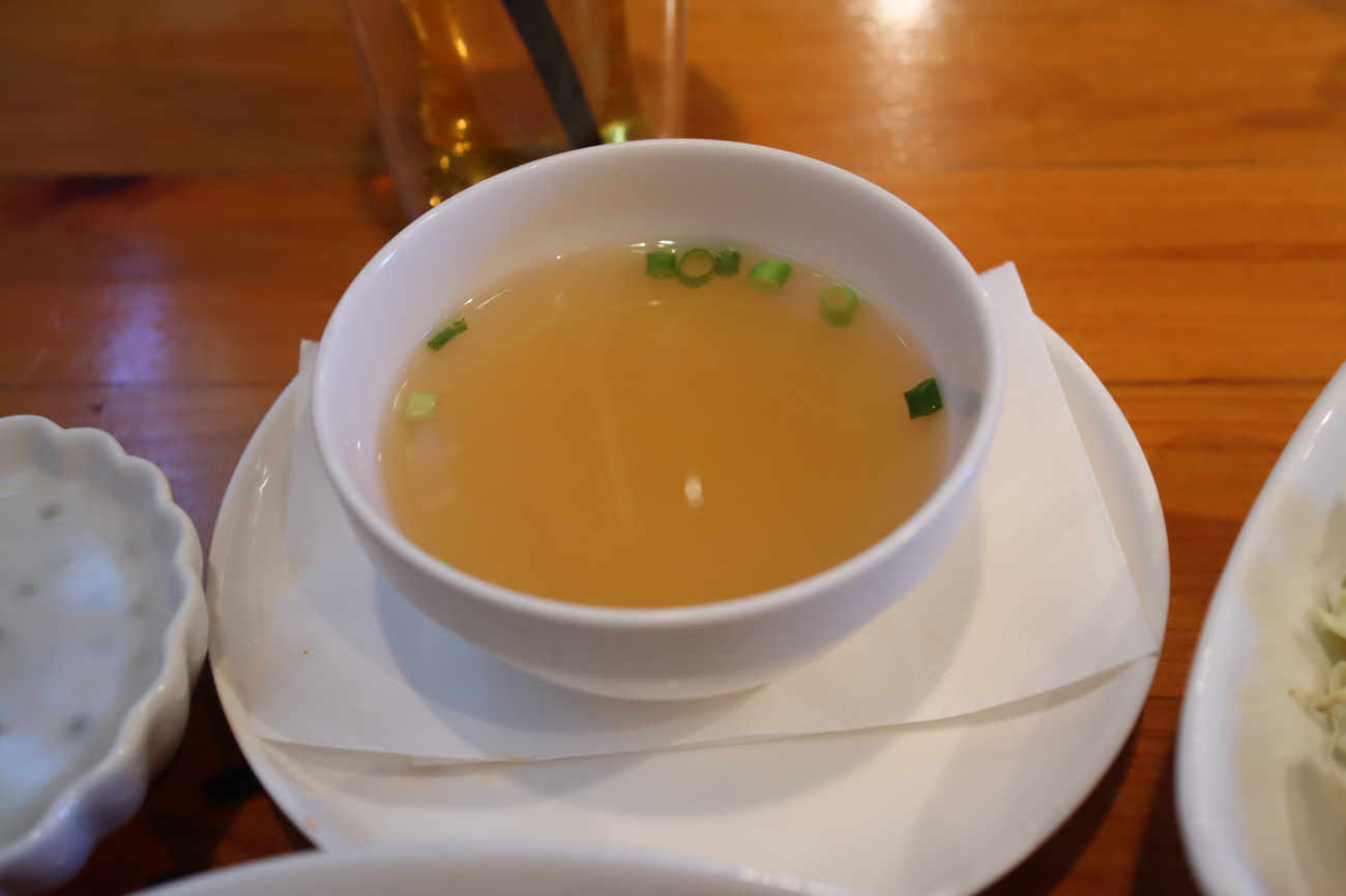 下高井戸 タイ料理 Tha Chang ターチャンのスープ