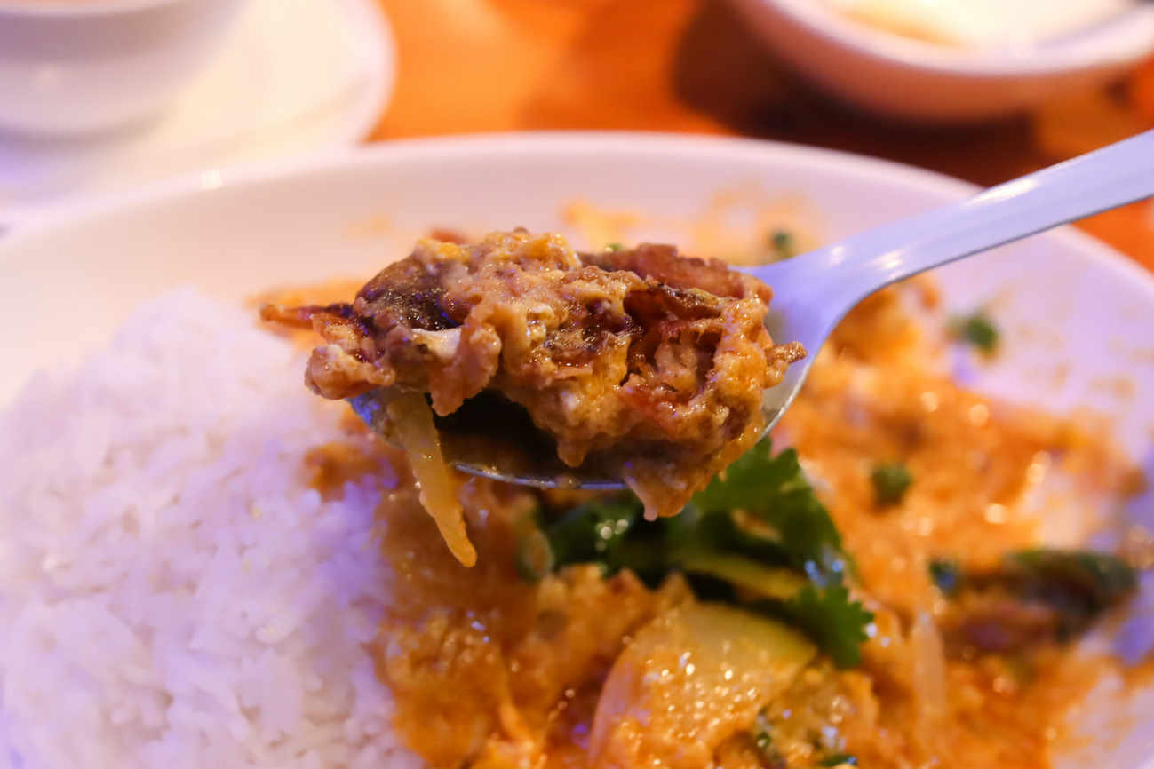 下高井戸 タイ料理 Tha Chang ターチャンのソフトシェルクラブ